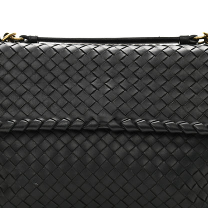 Bottega Veneta Nappa Intrecciato Large Olimpia Bag Black 8 of 13
