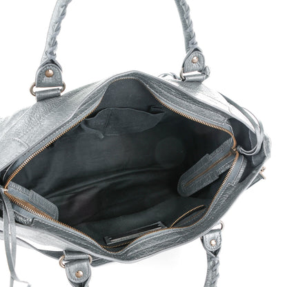 Balenciaga Agneau Classic Hardware City Gris Fossile 6 of 8