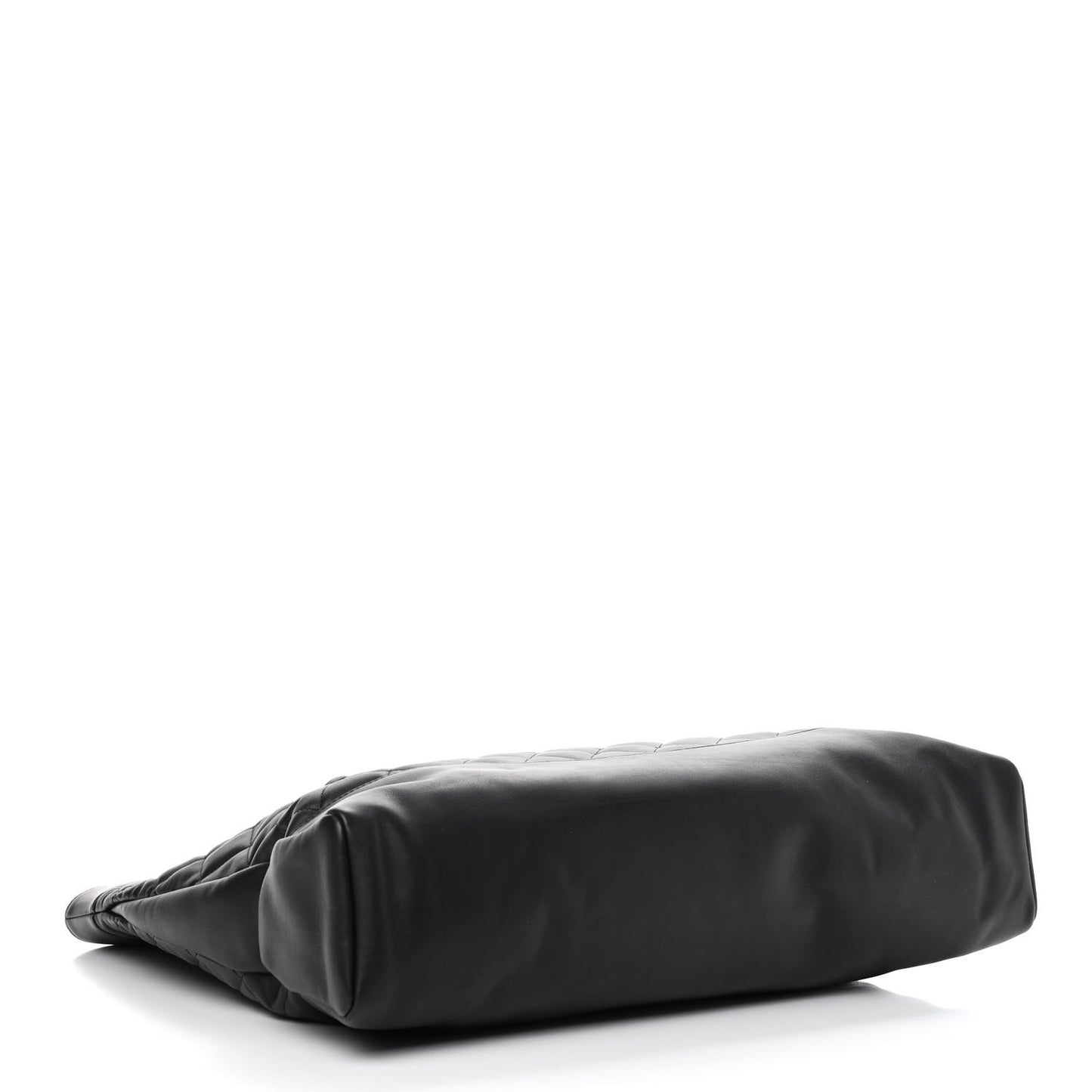 Lambskin Quilted Large 31 Shopping Bag Black