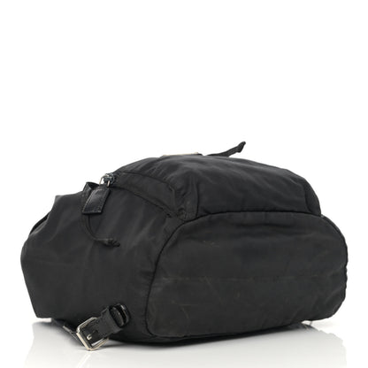 Prada Nylon Vela Cinch Backpack Black 4 of 16