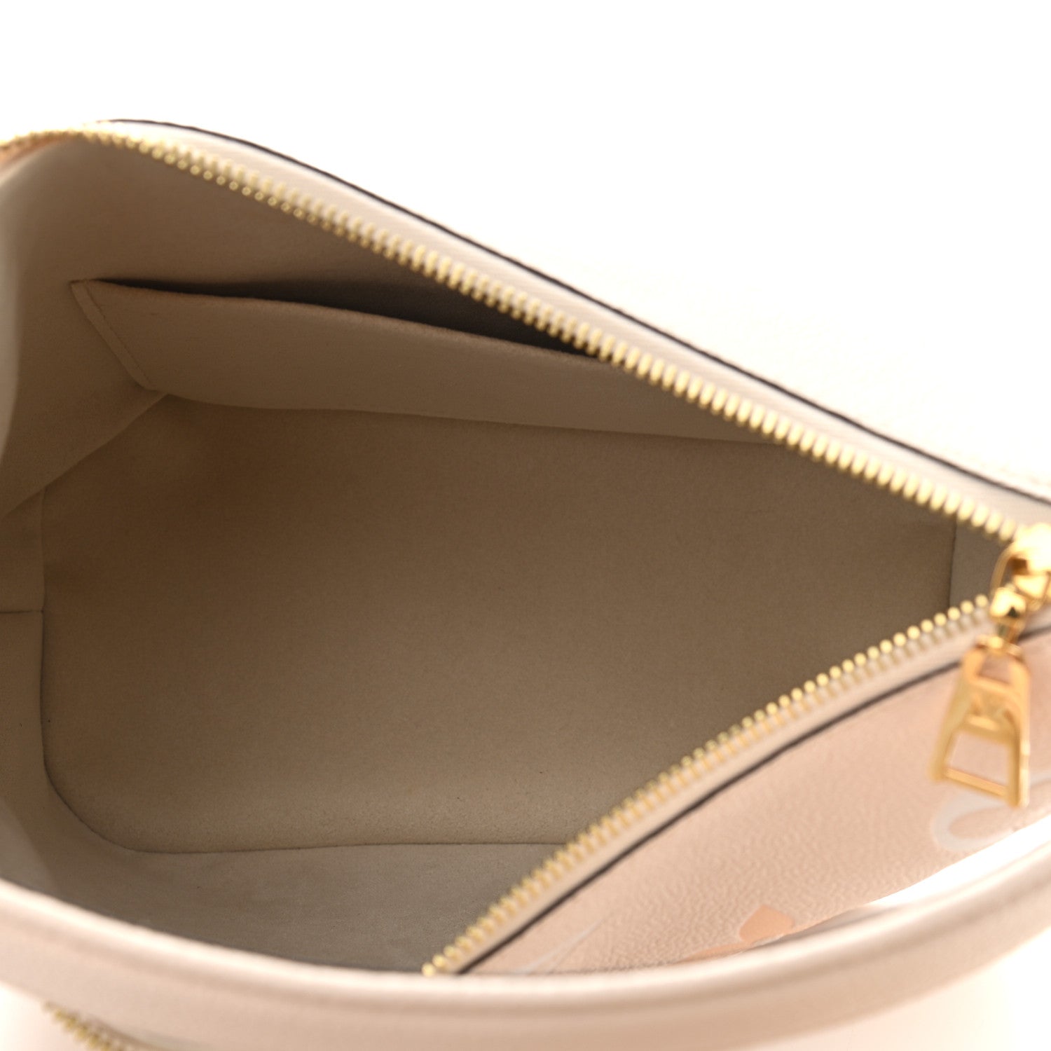 Louis Vuitton Empreinte Monogram Giant By The Pool Marshmallow Hobo Cream Saffron 7 of 9