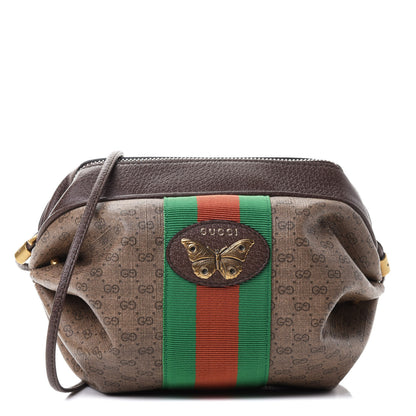 Gucci Mini Vintage GG Supreme Monogram Web Butterfly New Candy Crossbody Beige New Acero 1 of 4