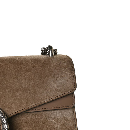 Gucci Suede Small Dionysus Shoulder Bag Taupe 10 of 17