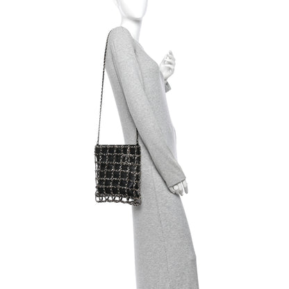 Chanel Lambskin Shopping Chain Tote Black 2 of 10