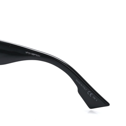 Christian Dior Acetate DDior Square Sunglasses Black 8 of 9