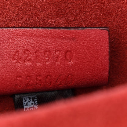 Gucci GG Supreme Monogram Mini Dionysus Shoulder Bag Hibiscus Red 7 of 9