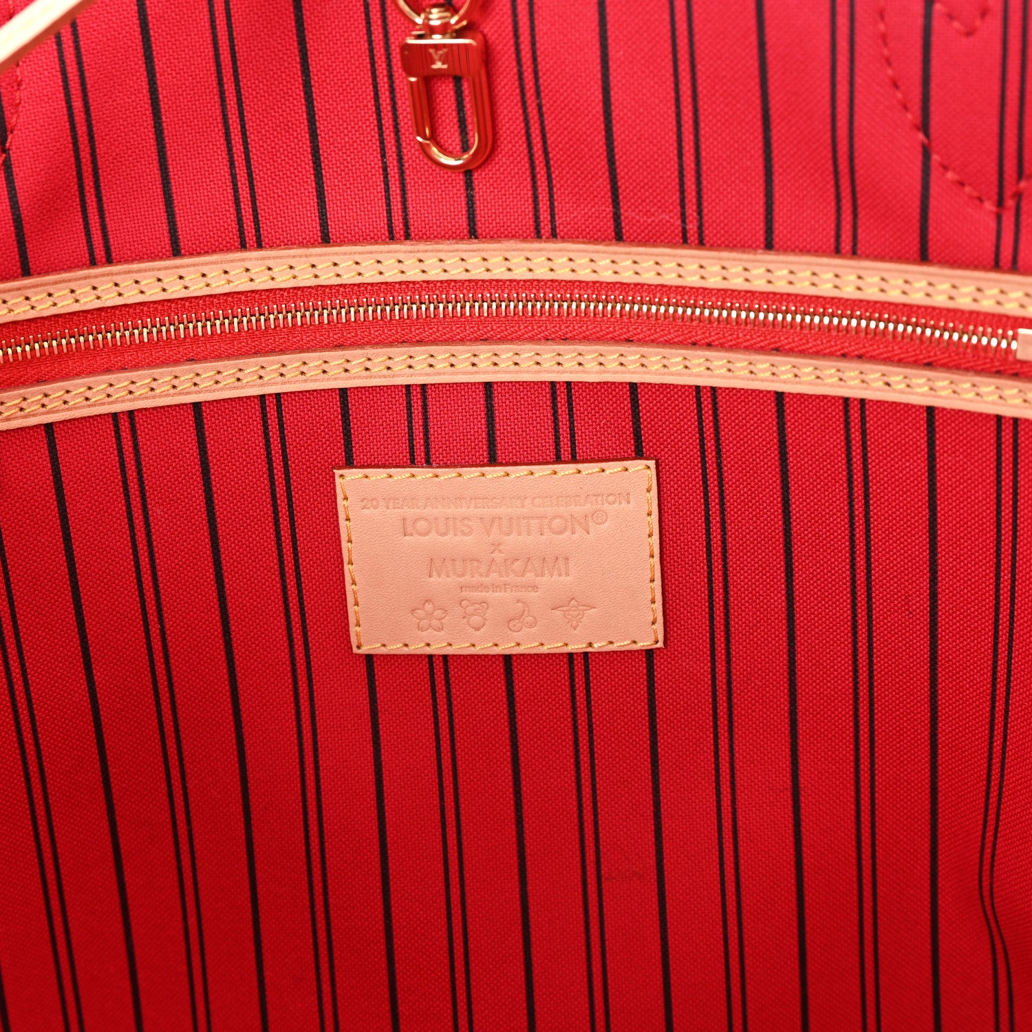 Louis Vuitton LV X TM Monogram Cerises Neverfull MM 6 of 9