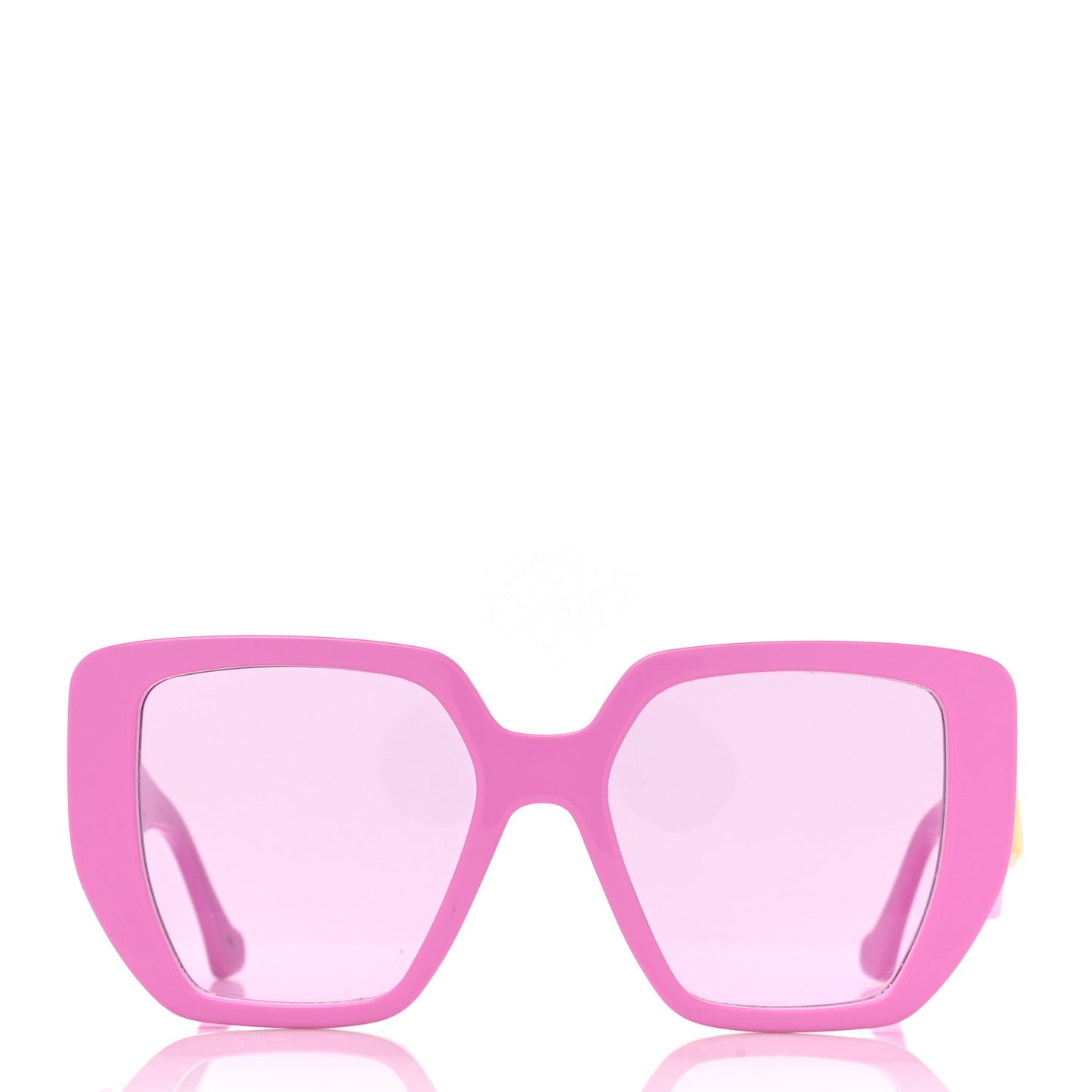 Acetate Square Frame Sunglasses GG0956S Pink
