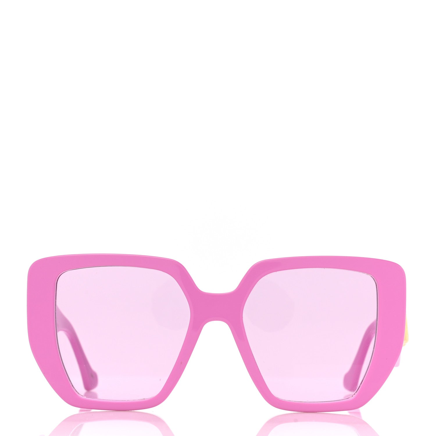 Gucci Acetate Square Frame Sunglasses GG0956S Pink 2 of 7