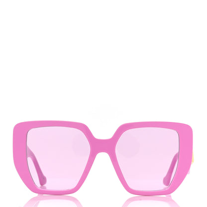 Gucci Acetate Square Frame Sunglasses GG0956S Pink 2 of 7