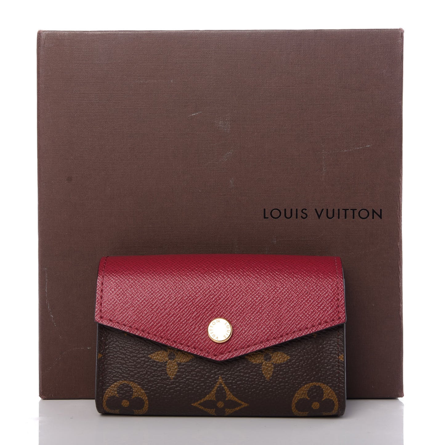 Monogram Sarah Multicartes Fuchsia