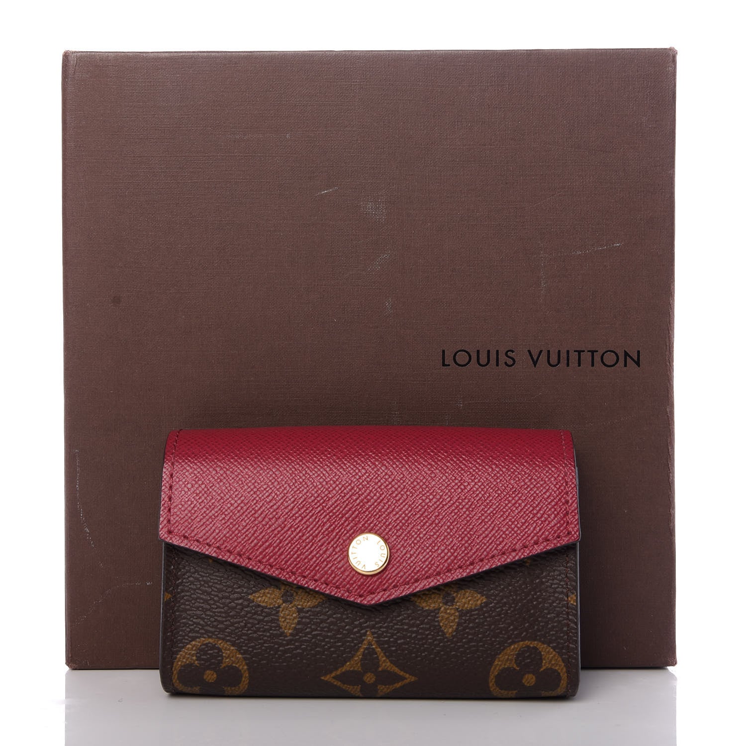 Louis Vuitton Monogram Sarah Multicartes Fuchsia 7 of 7