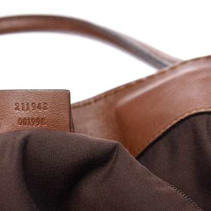 Gucci Monogram Large Sukey Tote Brown 9 of 12