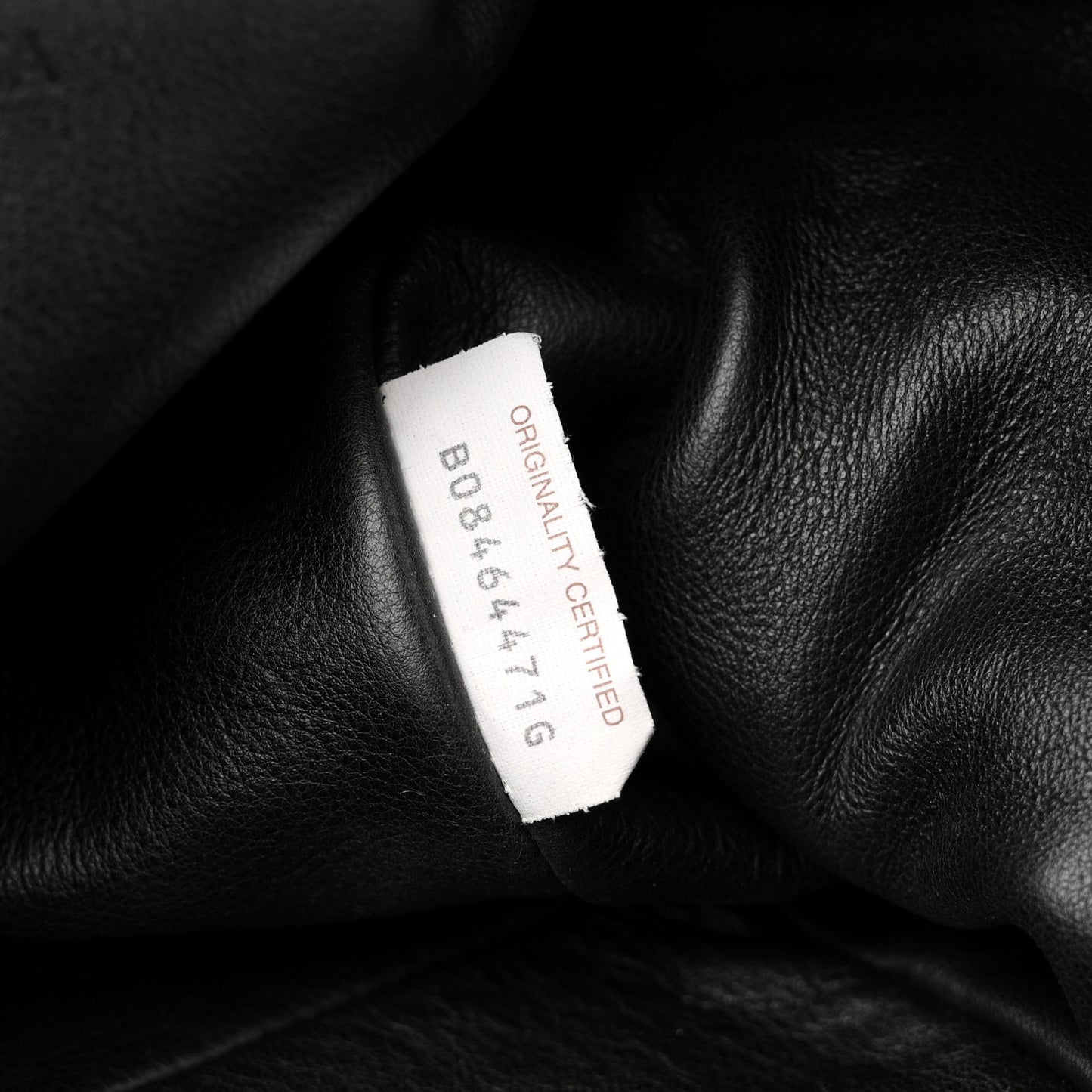 Smooth Butter Calf The Pouch Oversized Clutch Black