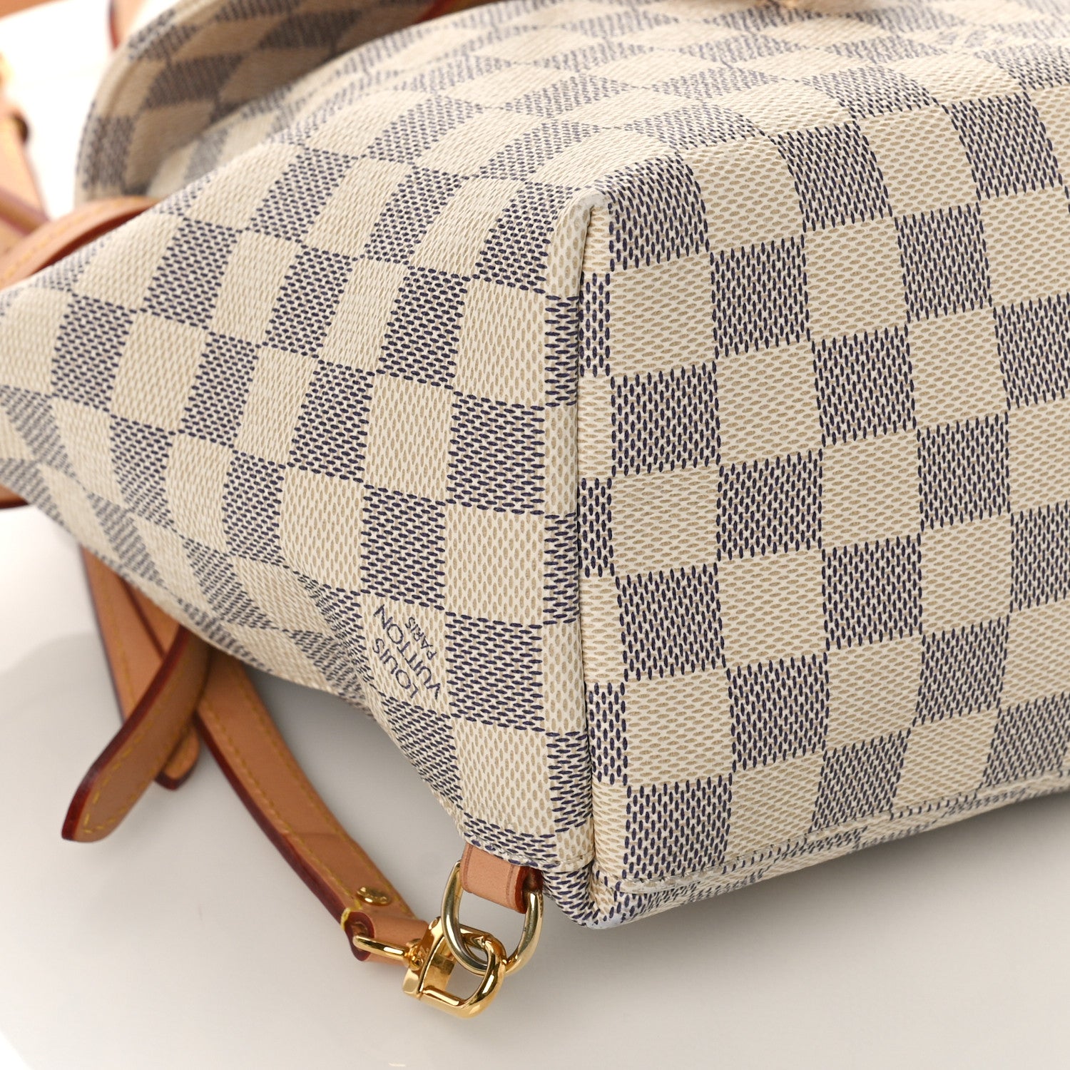 Louis Vuitton Damier Azur Sperone BB Backpack 6 of 7
