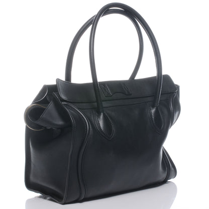 Celine Smooth Calfskin Shoulder Luggage Black 4 of 8