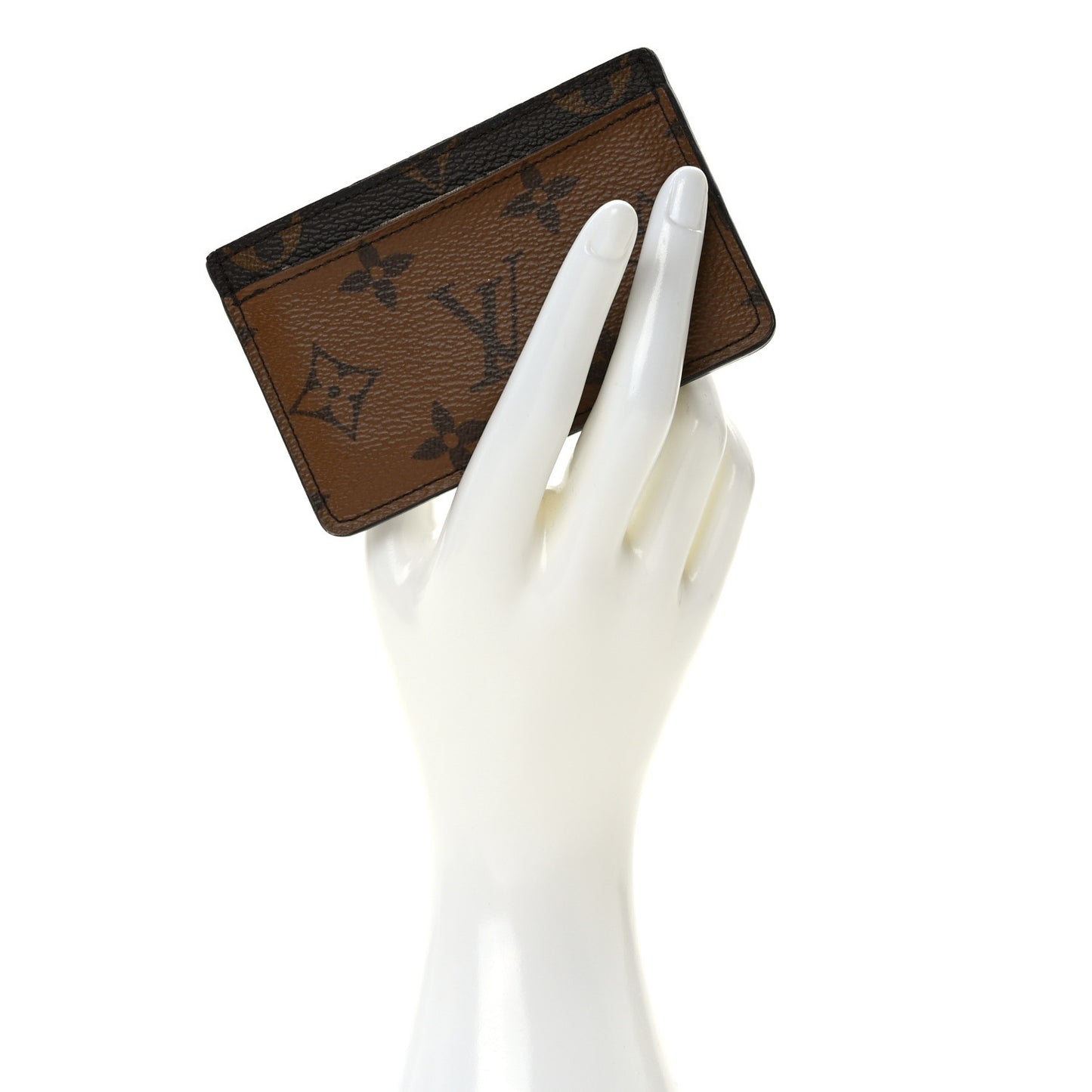 Reverse Monogram Card Holder