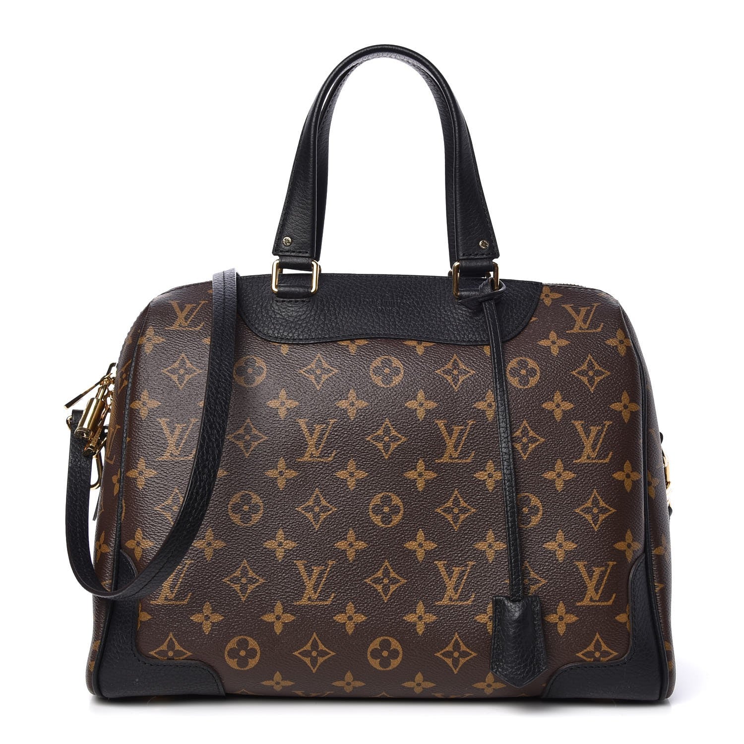 Louis Vuitton Monogram Retiro NM Black 1 of 8