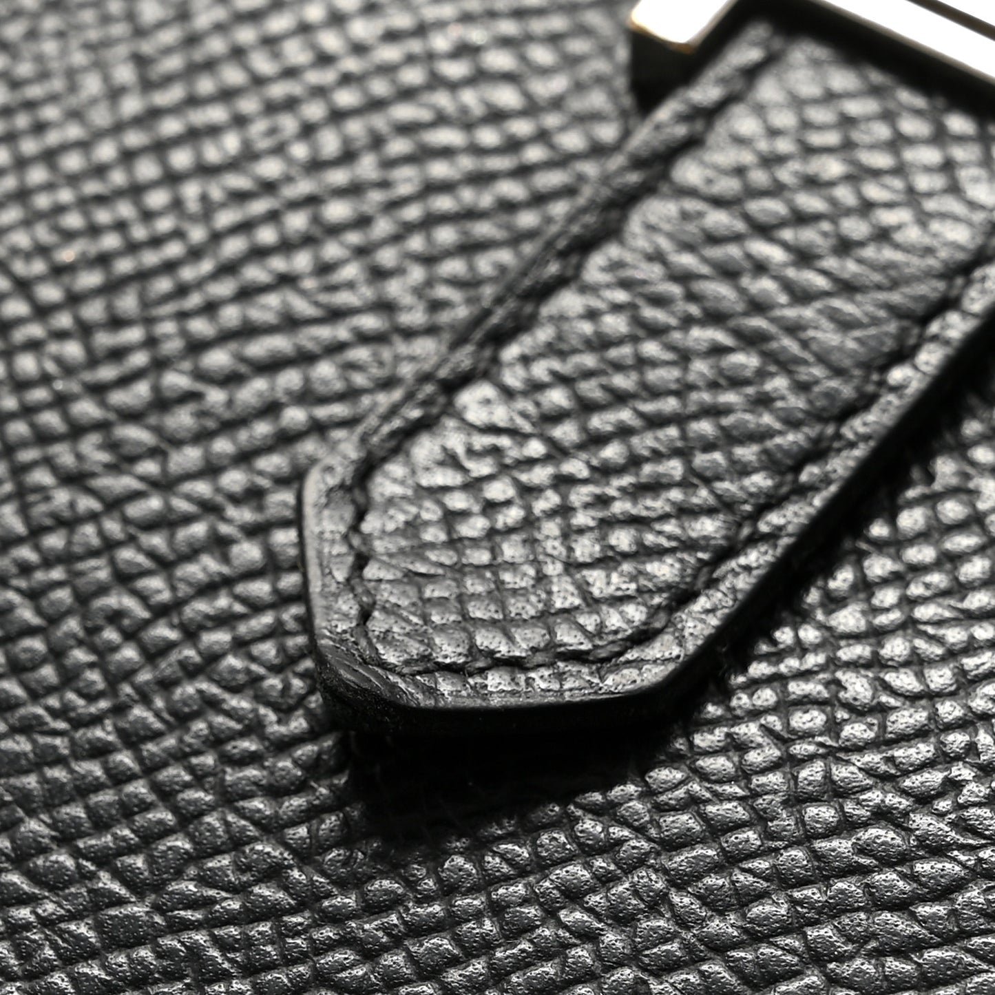 Epsom Tri-Fold Bearn Gusset Wallet Black