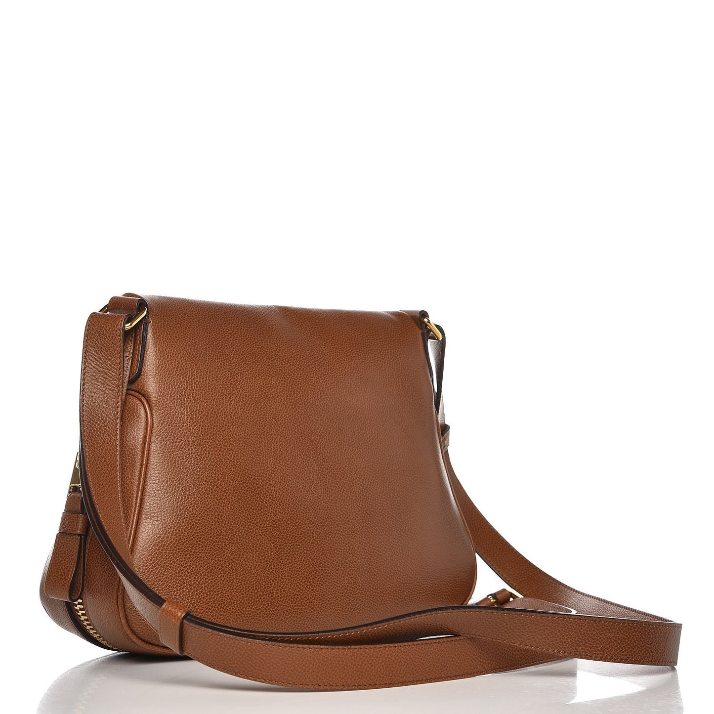 Pebbled Calfskin Medium Jennifer Caramel
