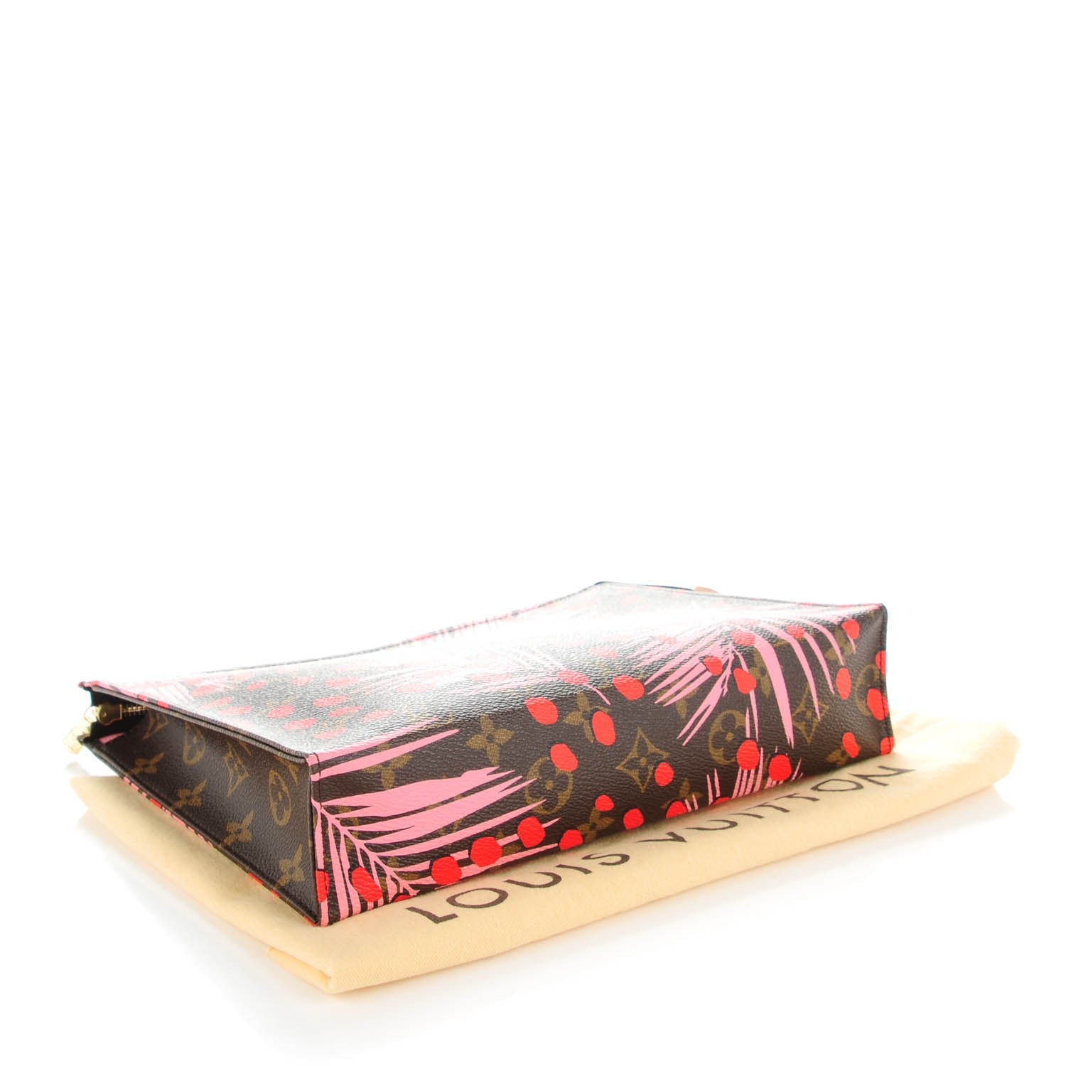 Louis Vuitton Monogram Jungle Dots Toiletry Pouch 26 Sugar Pink Poppy 4 of 7