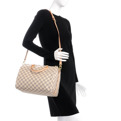 Louis Vuitton Damier Azur Speedy Bandouliere 30 2 of 9