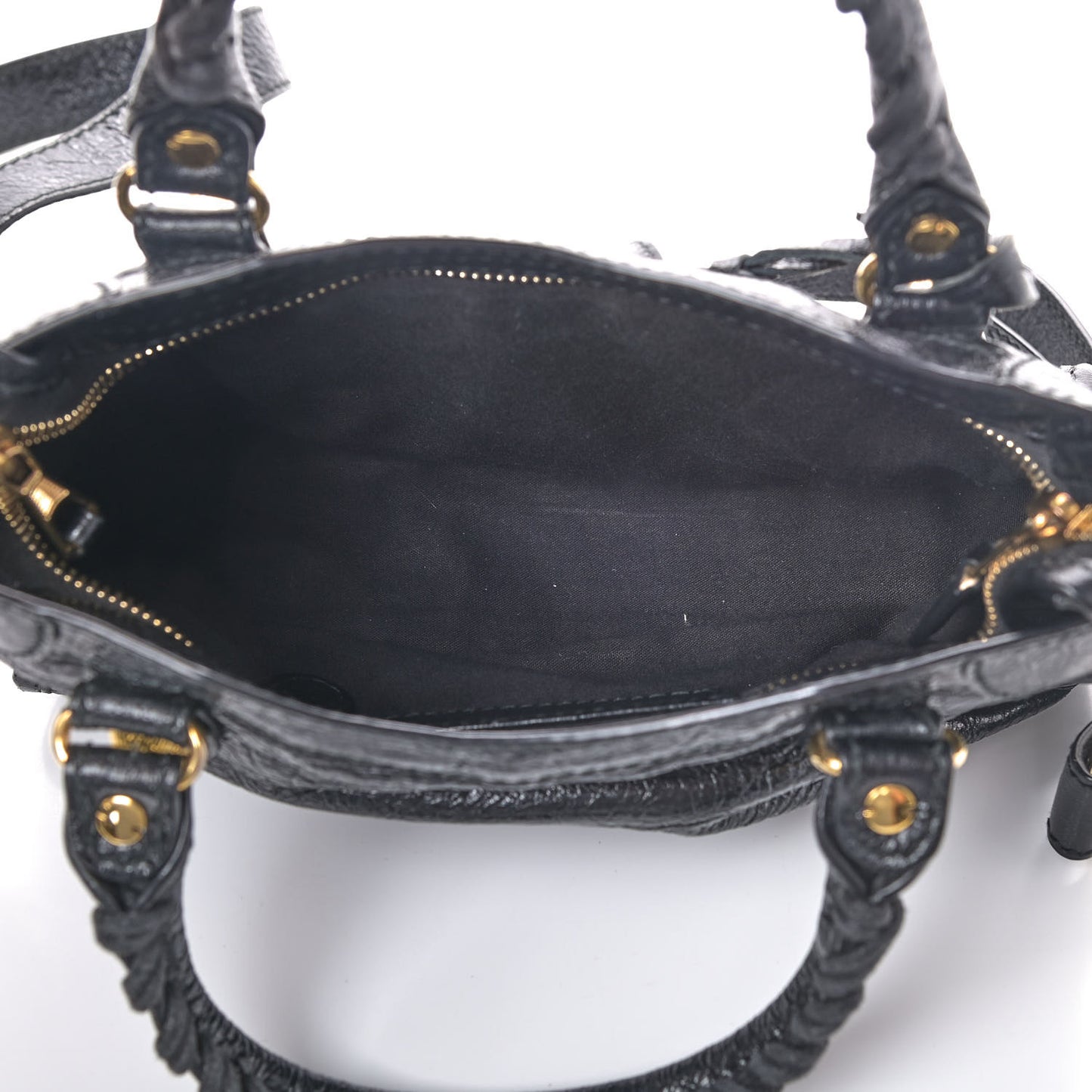 Agneau Giant 12 Gold Hardware Mini City Black