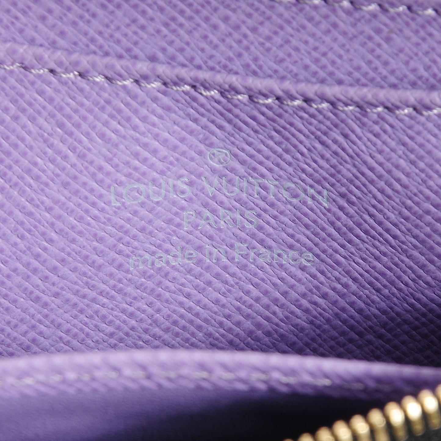 Monogram Multicolor Zippy Coin Purse Black Violet