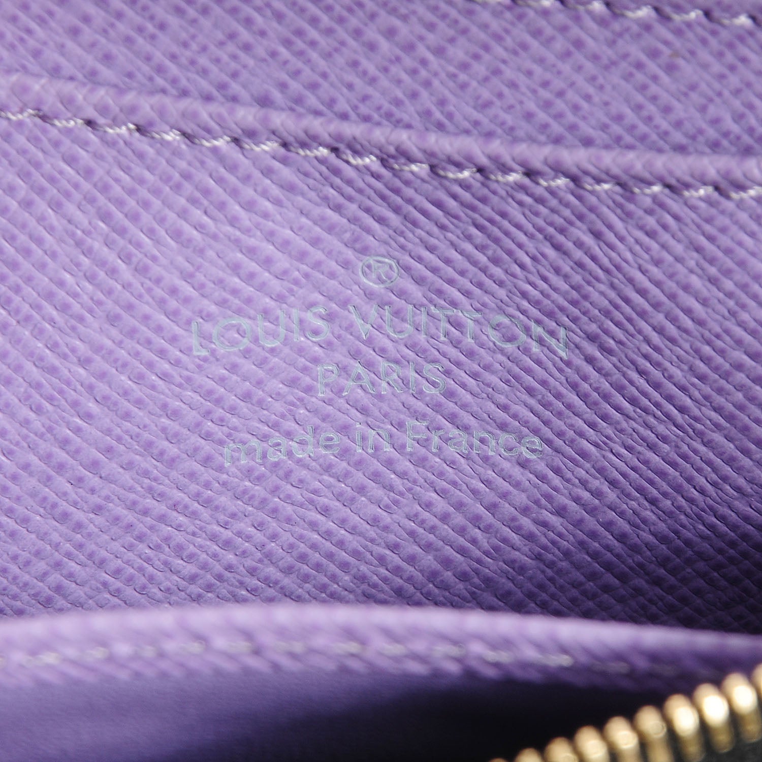 Louis Vuitton Monogram Multicolor Zippy Coin Purse Black Violet 7 of 8