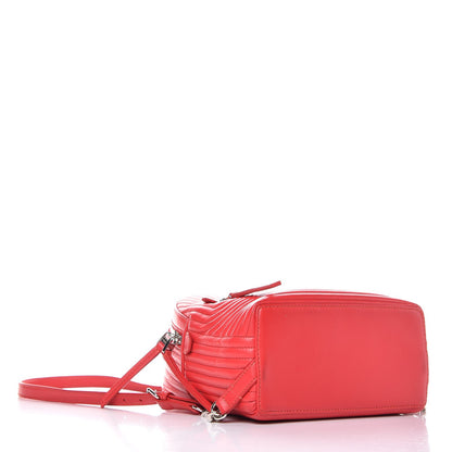 Fendi Shiny Nappa Trapuntata Mini Backpack Papavero 4 of 10