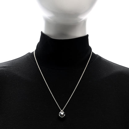 Tiffany Sterling Silver 12.75mm HardWear Ball Pendant Necklace 2 of 5