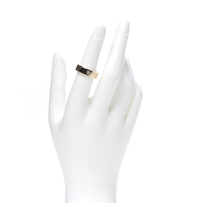 Cartier 18K Yellow Gold 3 Diamond 5.5mm LOVE Ring 53 6.25 2 of 6