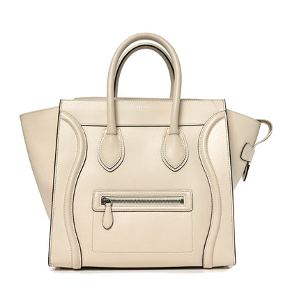 Celine Smooth Calfskin Mini Luggage Cream 1 of 9
