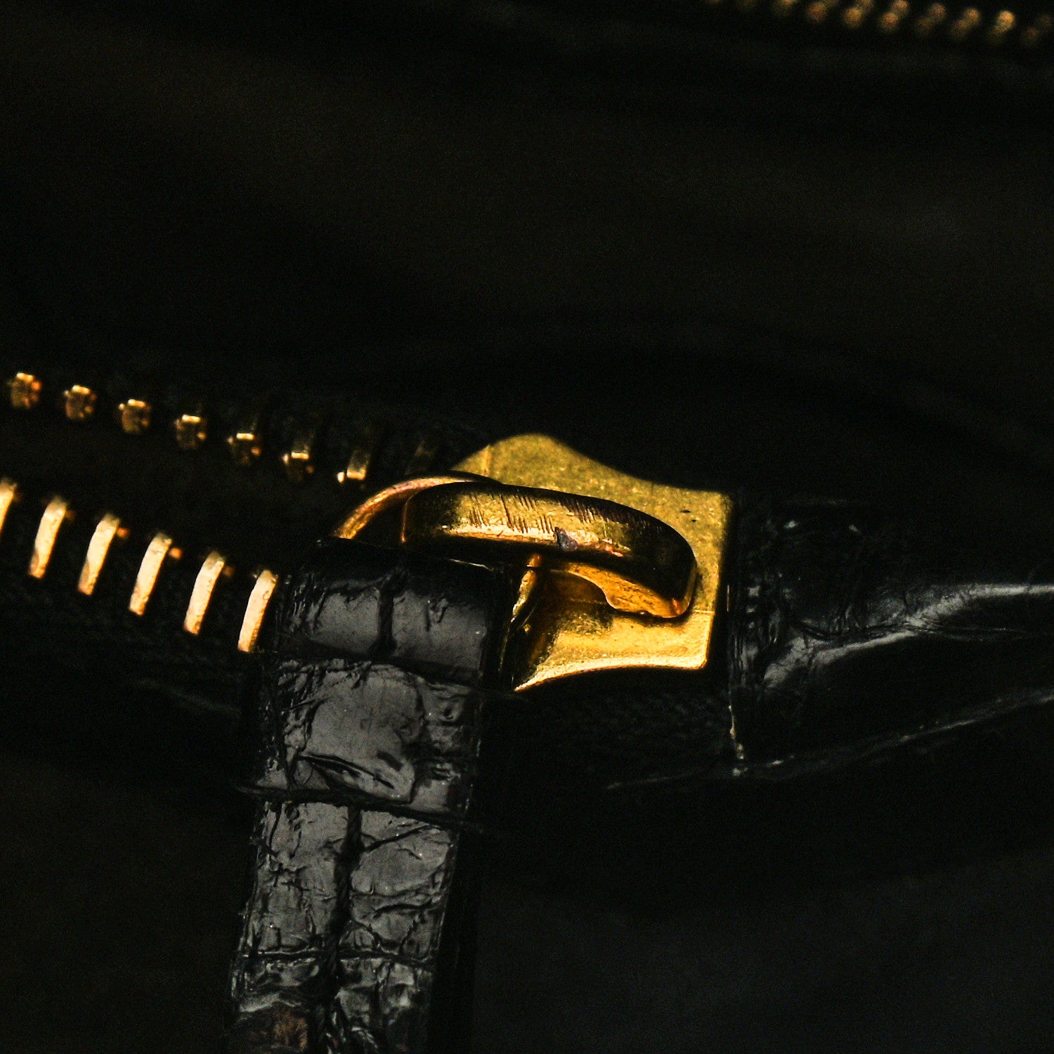 Nancy Gonzalez Crocodile Studded Tote Black 9 of 9