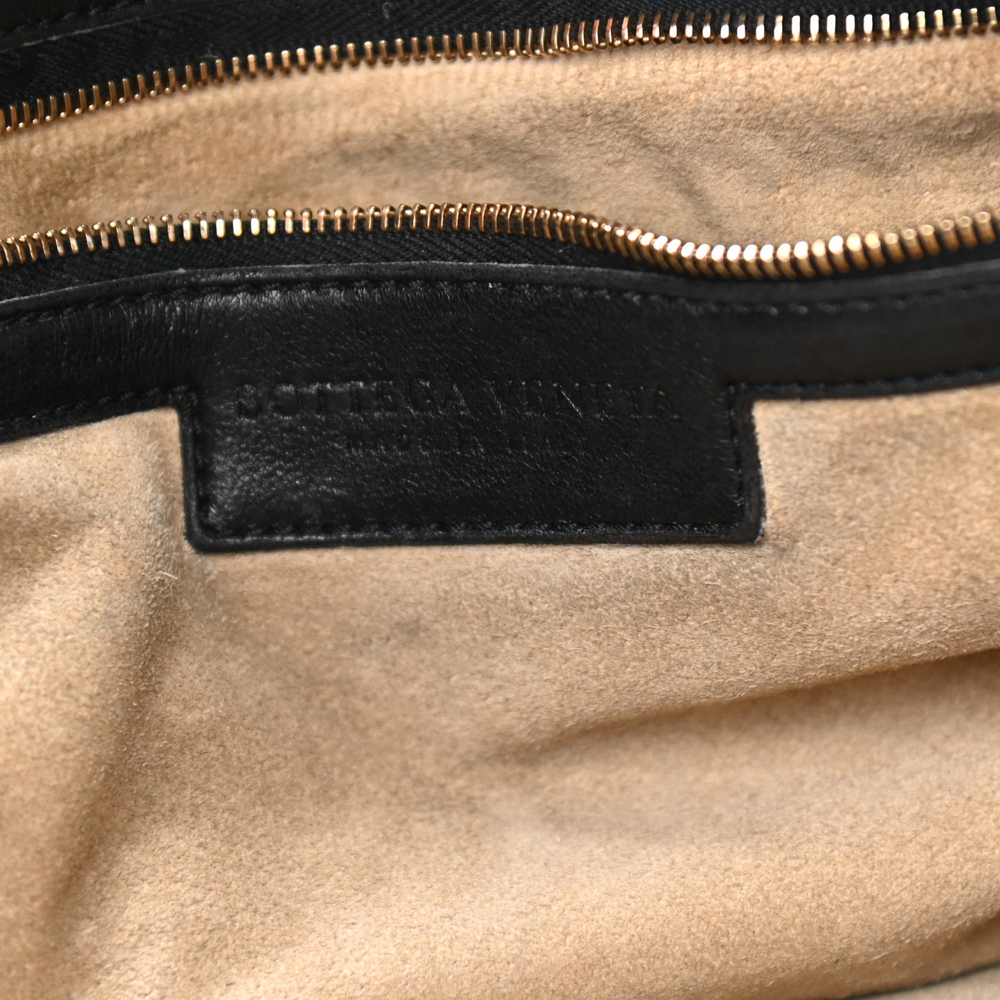 Nappa Intrecciato Large Veneta Hobo Black
