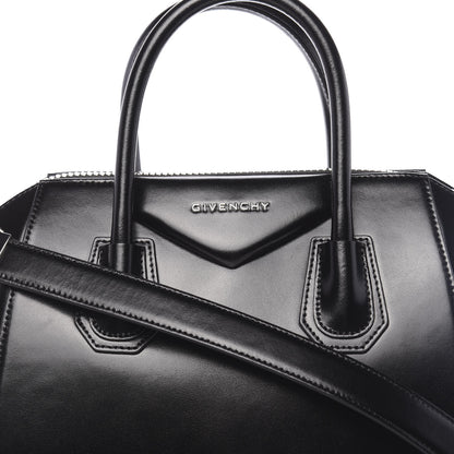 Givenchy Shiny Lord Calfskin Small Antigona Black 10 of 10