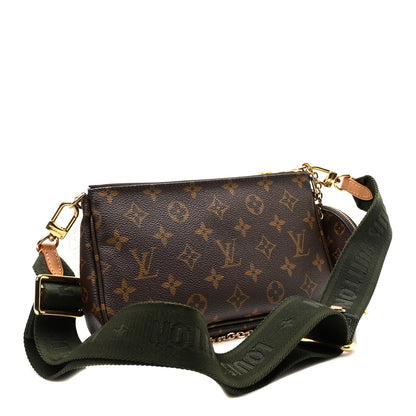 Louis Vuitton Monogram Multi Pochette Accessories Kaki 3 of 9