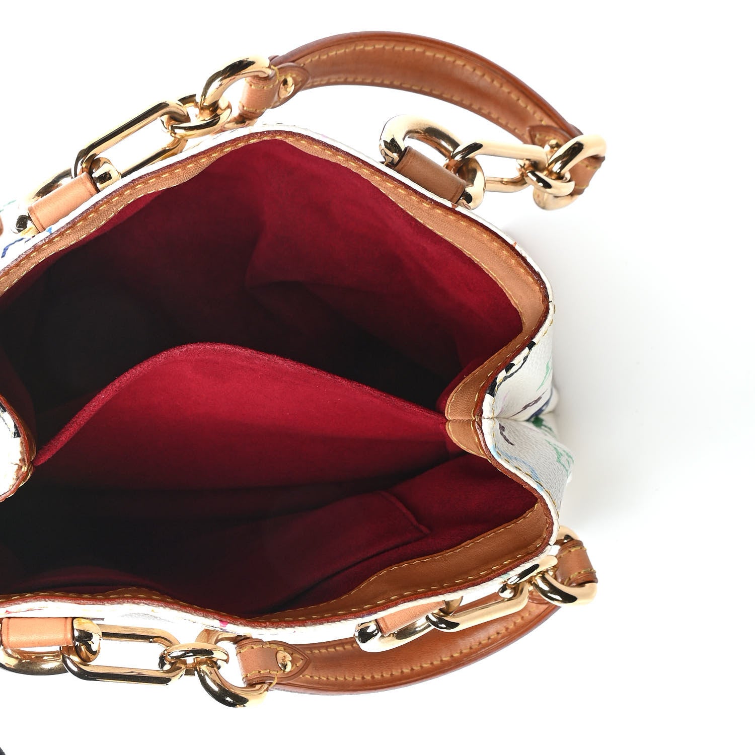 Louis Vuitton Monogram Multicolor Audra White 5 of 7