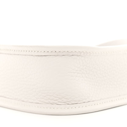 Hermes Taurillon Clemence Amazone Evelyne TPM New White 9 of 11