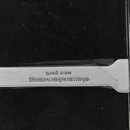 Alexander Wang Crystal Credit Card Wangloc Minaudiere Clutch Silver 6 of 9