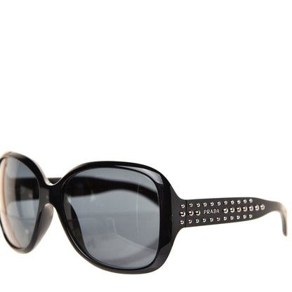 Prada Studded Sunglasses SPR 04M Black 7 of 8