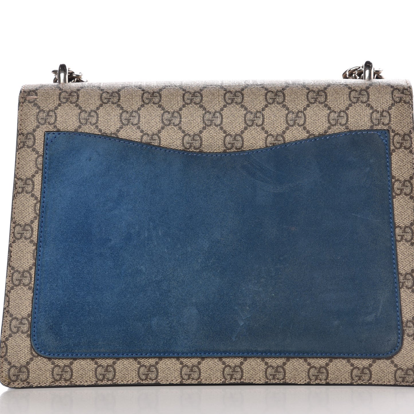 GG Supreme Monogram Medium Dionysus Shoulder Bag Blue
