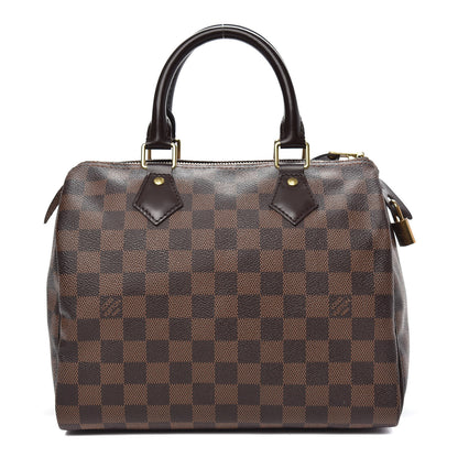 Louis Vuitton Damier Ebene Speedy 25 1 of 12