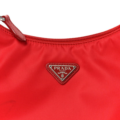 Prada Tessuto Nylon Mini Re-Edition 2000 Bag Rosso 8 of 10