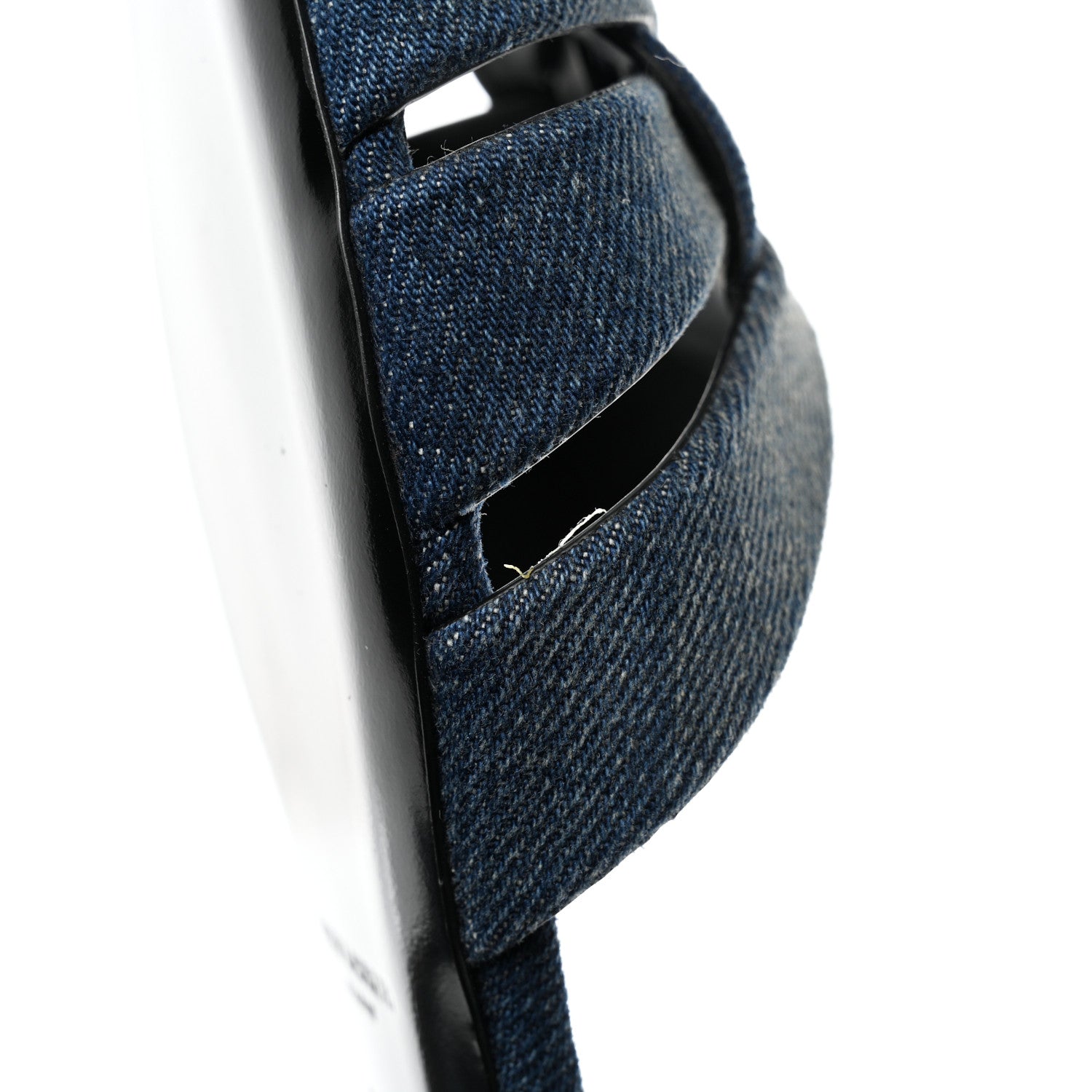 Saint Laurent Denim Tribute 05 Slide Sandals 35 Deep Navy Jeans 10 of 11