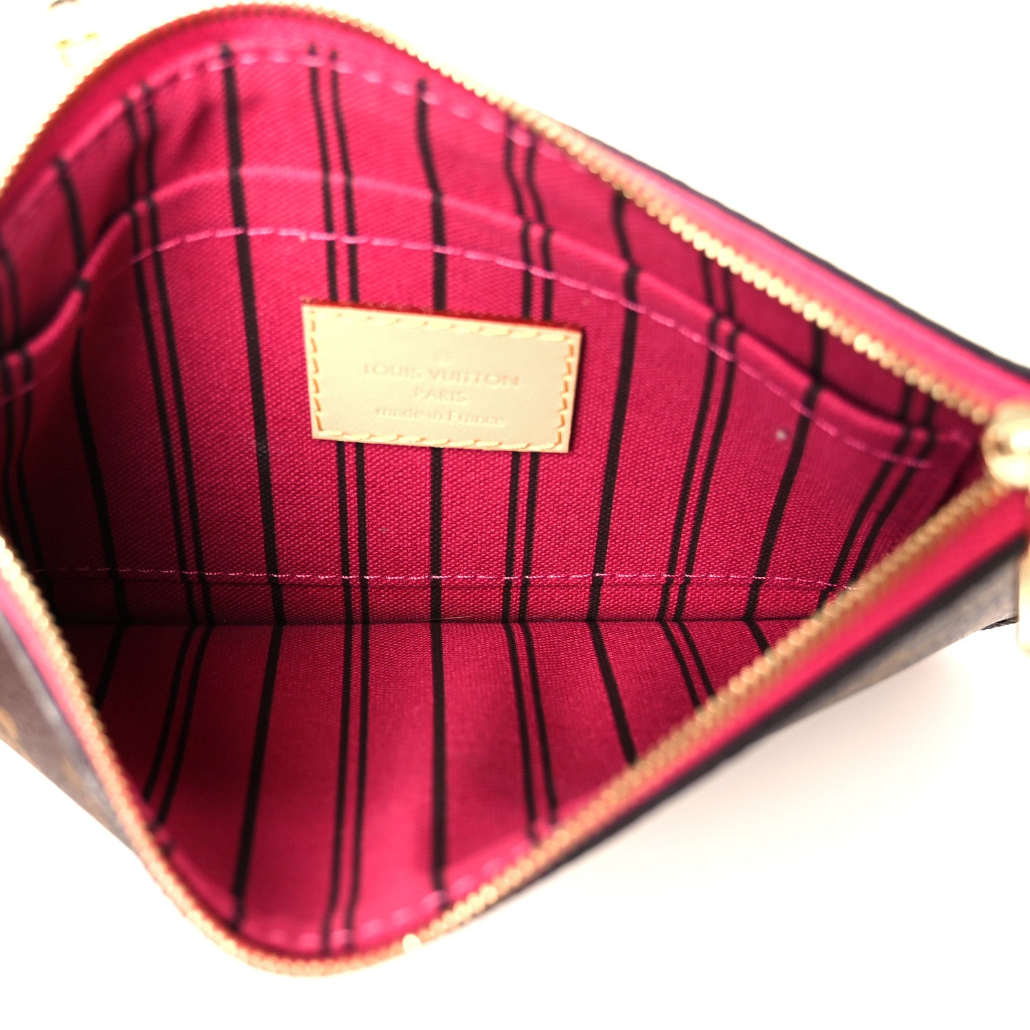 Louis Vuitton Monogram Neverfull PM Pochette Pivoine 5 of 8