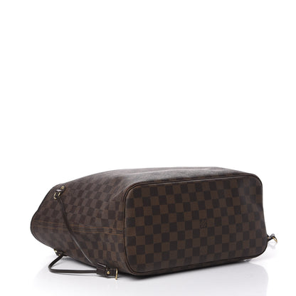 Louis Vuitton Damier Ebene Neverfull MM 3 of 9