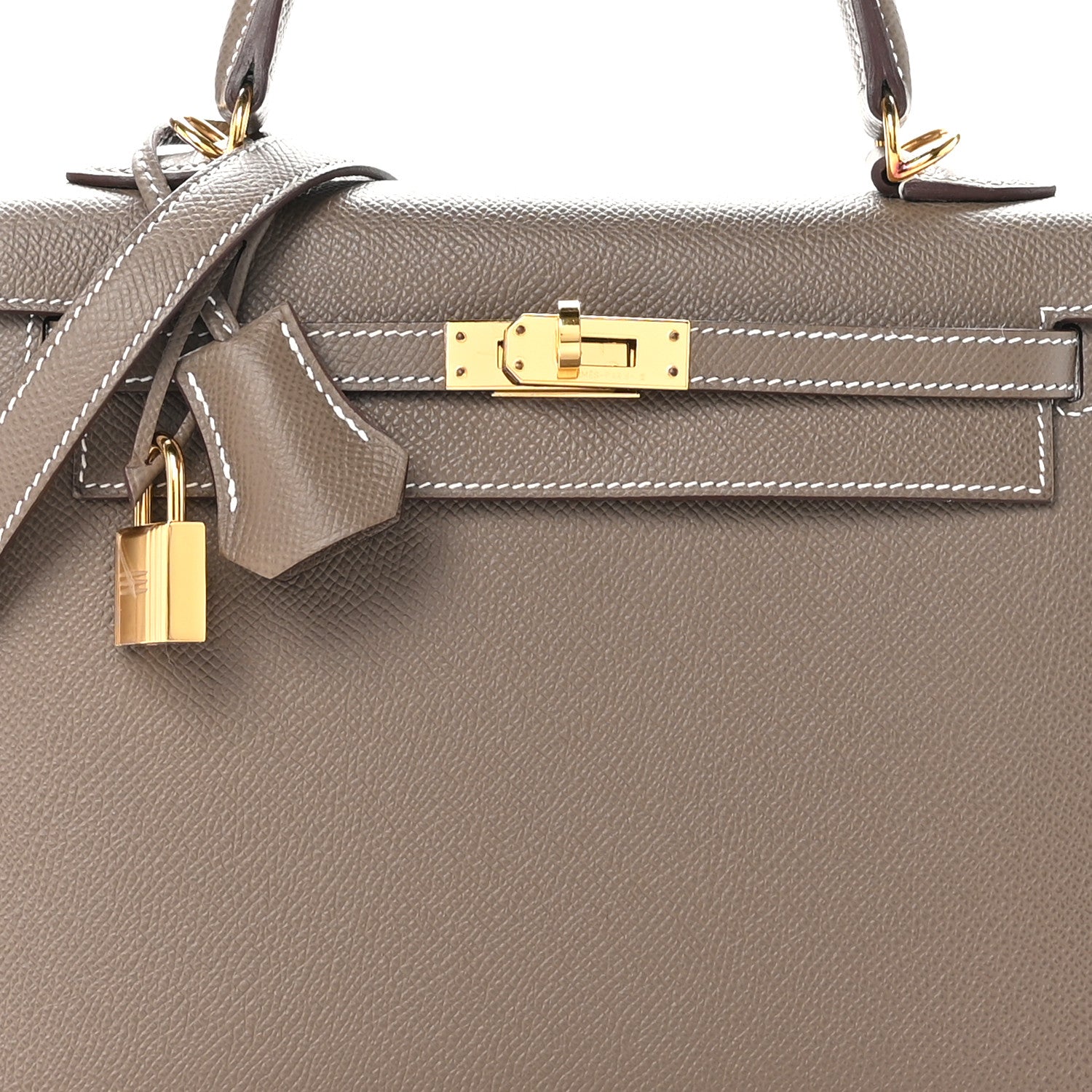 Hermes Epsom Kelly Sellier 25 Etoupe 8 of 11