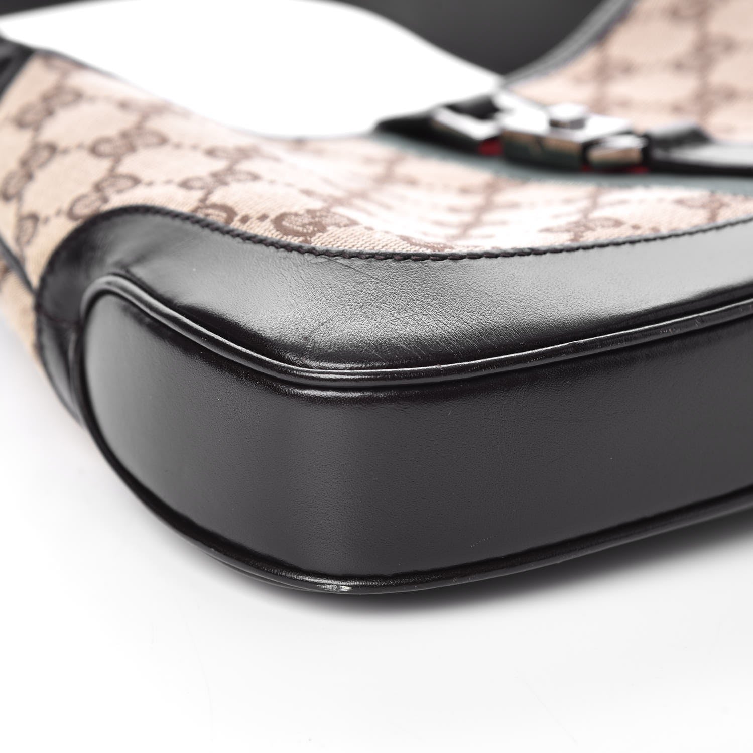 Gucci Monogram Web Small Jackie O Hobo Dark Brown 8 of 10