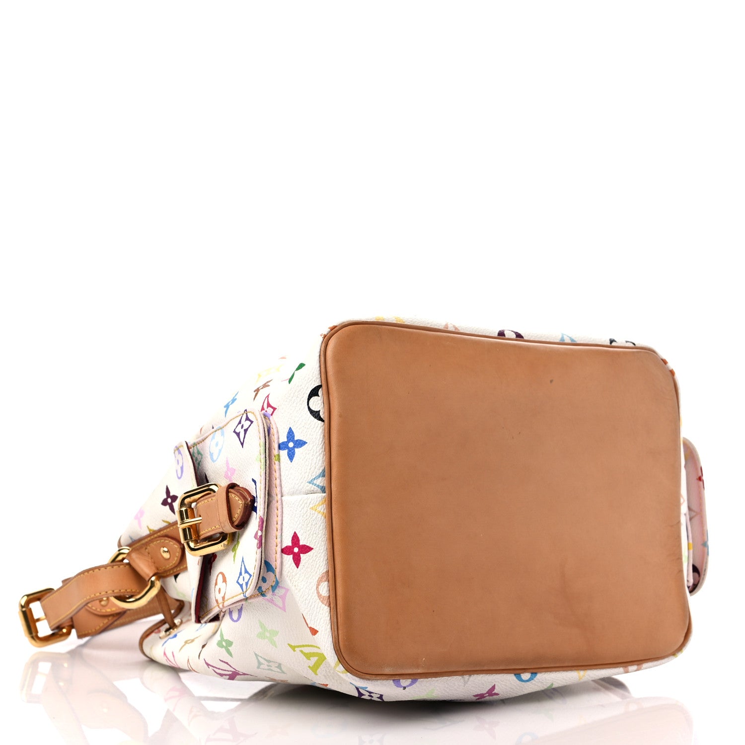 Louis Vuitton Monogram Multicolor Petit Noe White 4 of 22